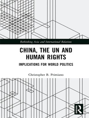 cover image of China, the UN and Human Rights